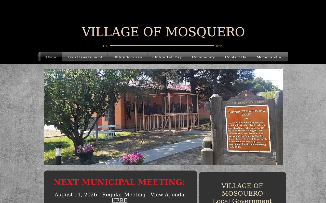 Harding County court docket Mosquero community and court-location information
