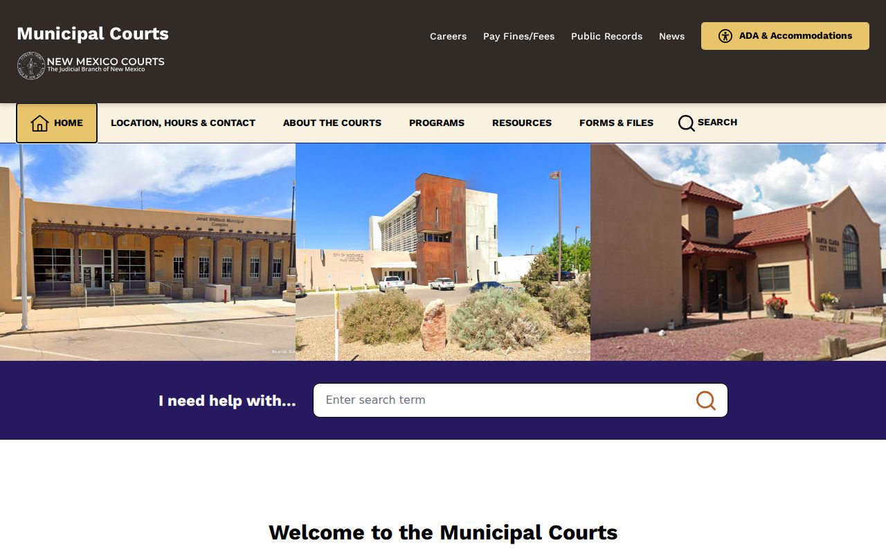 Harding County court docket municipal-directory check for local court listings
